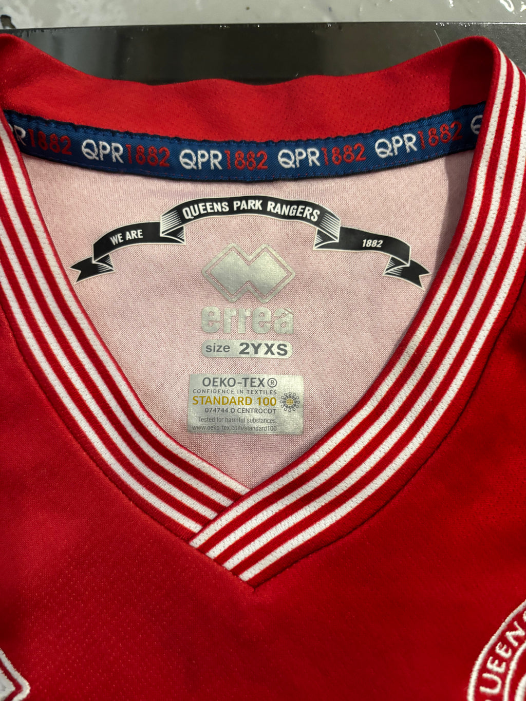 Queens Park Rangers Away Kit. Kids Size 2YXS.