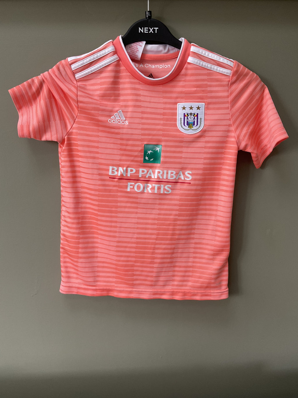Anderlecht Away Shirt. Kids Size 11-12 Years