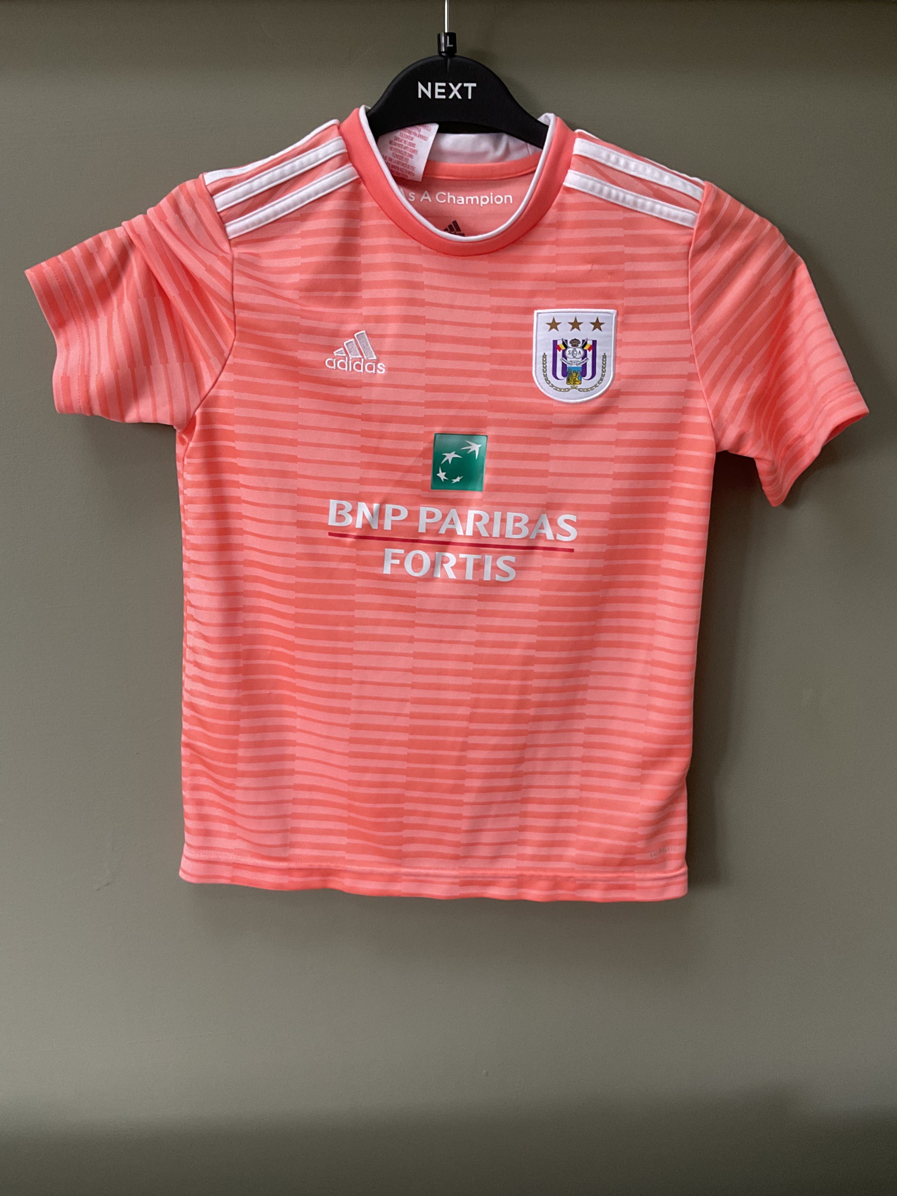 Anderlecht Away Shirt. Kids Size 11-12 Years