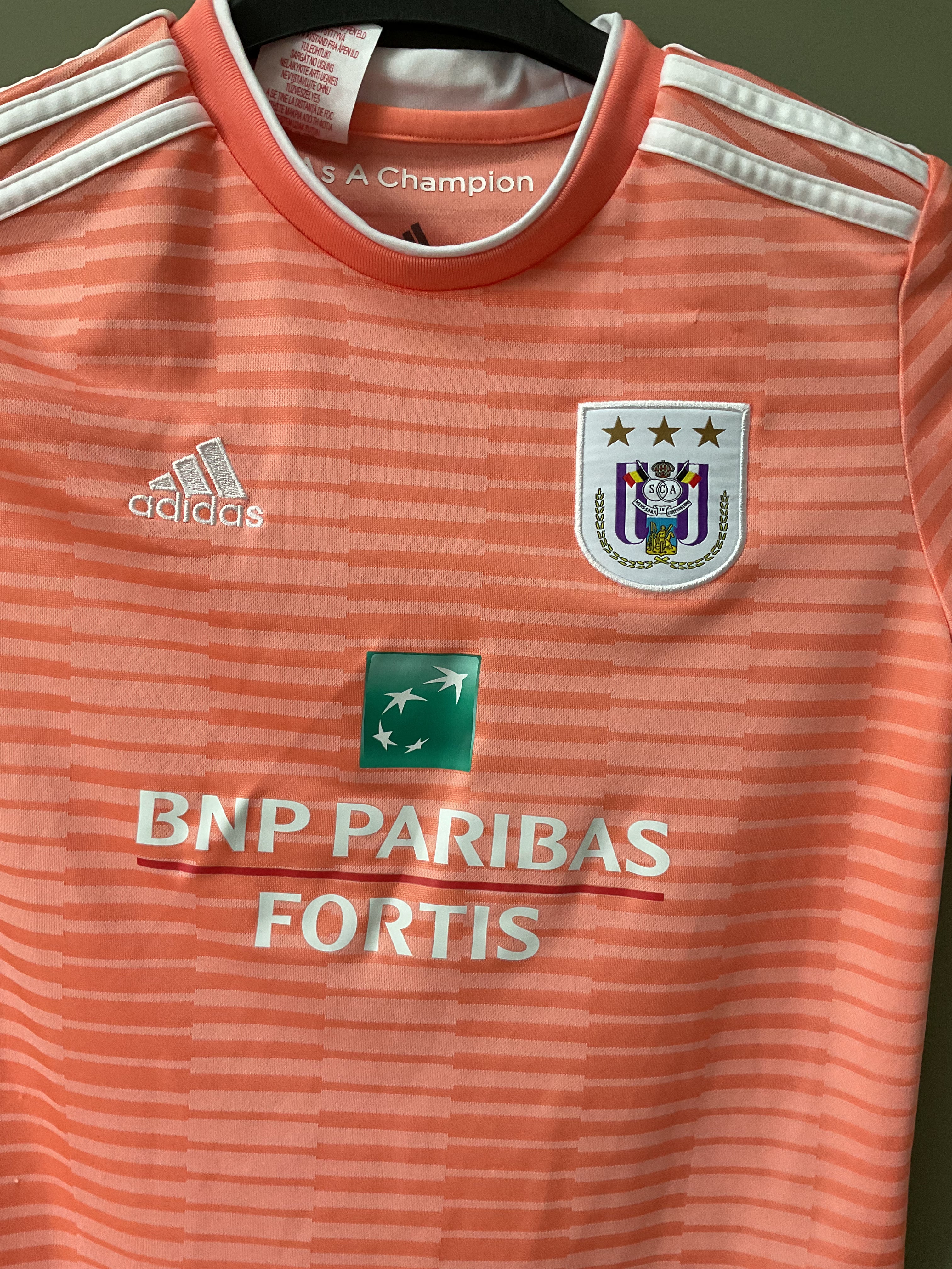 Anderlecht Away Shirt. Kids Size 11-12 Years