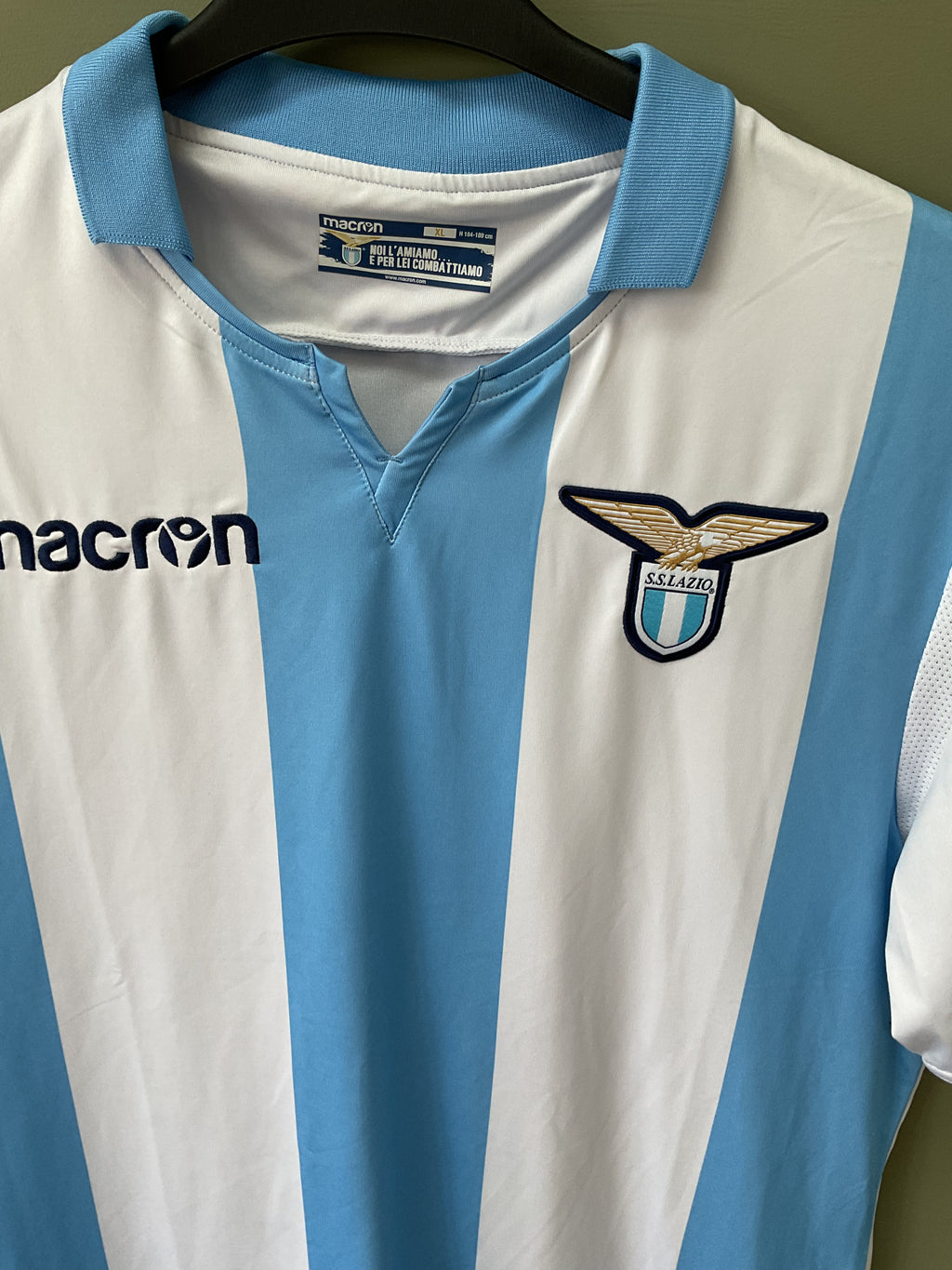 Lazio Away Shirt. Size XL.