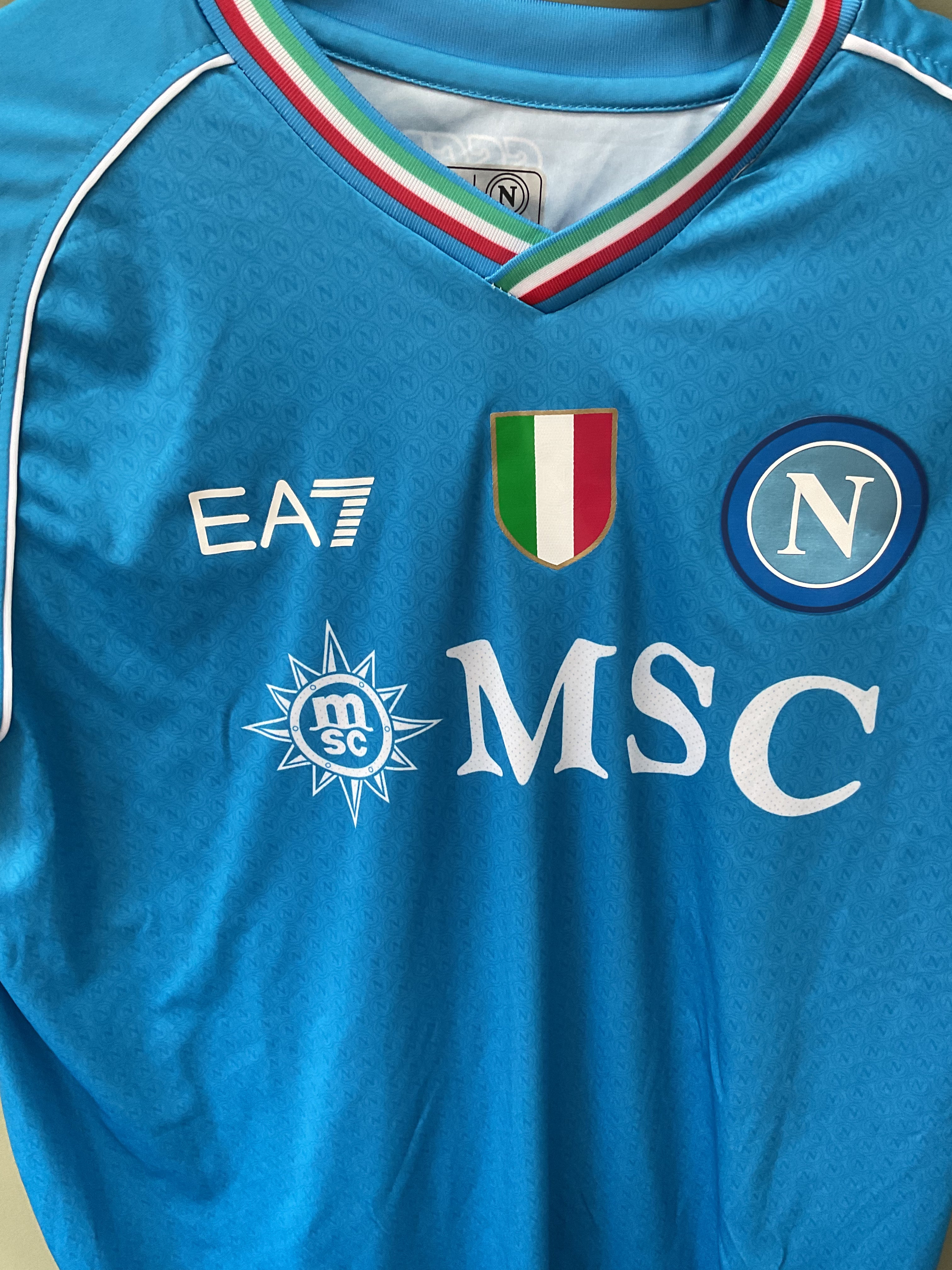 Napoli Home Shirt. Size XL.