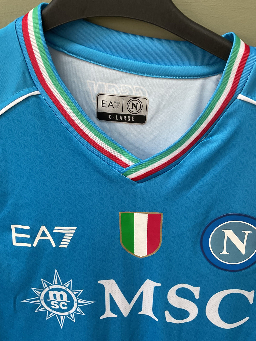 Napoli Home Shirt. Size XL.