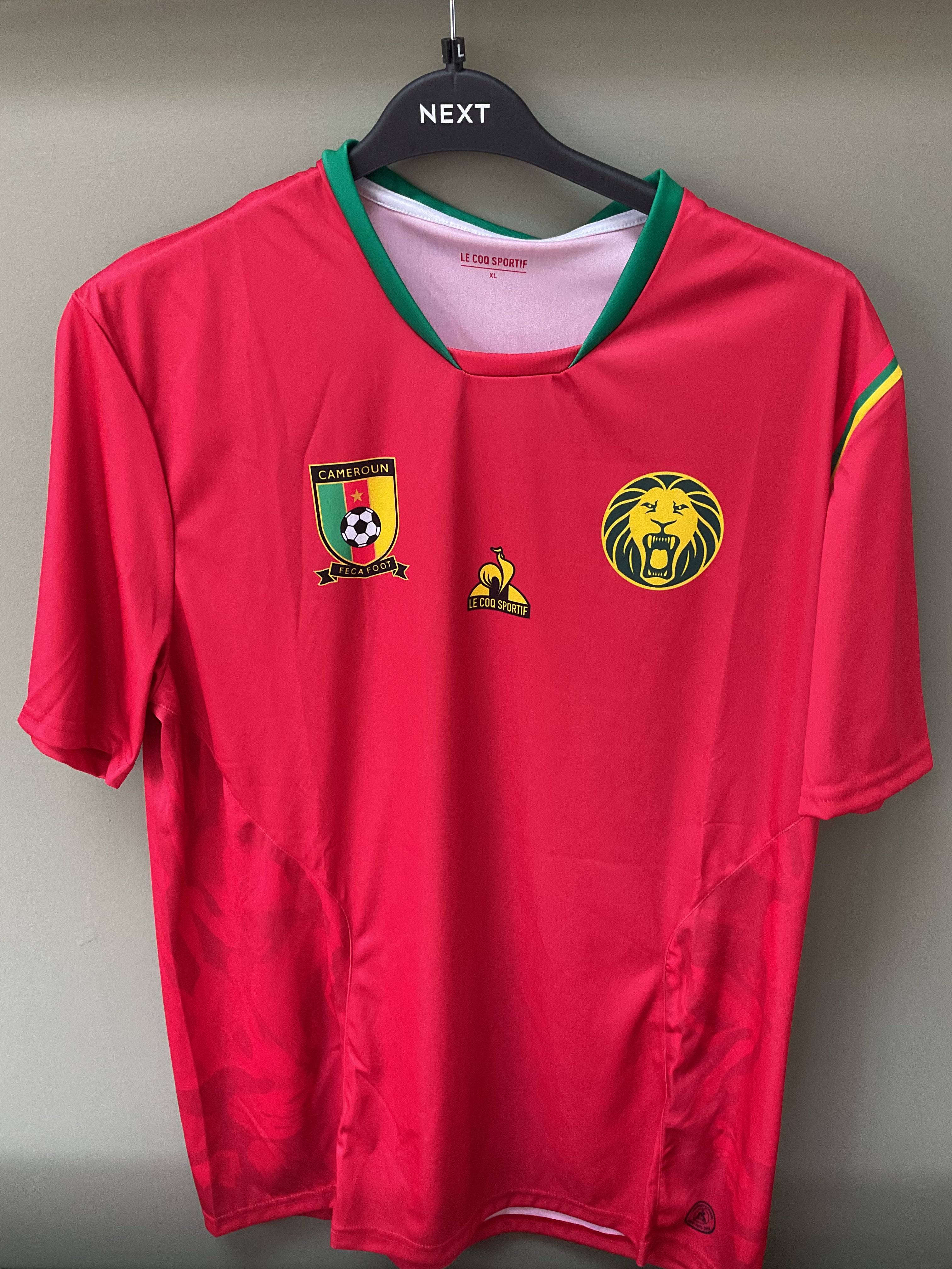 Cameroon Shirt. Brand New With Tags. Size XL.