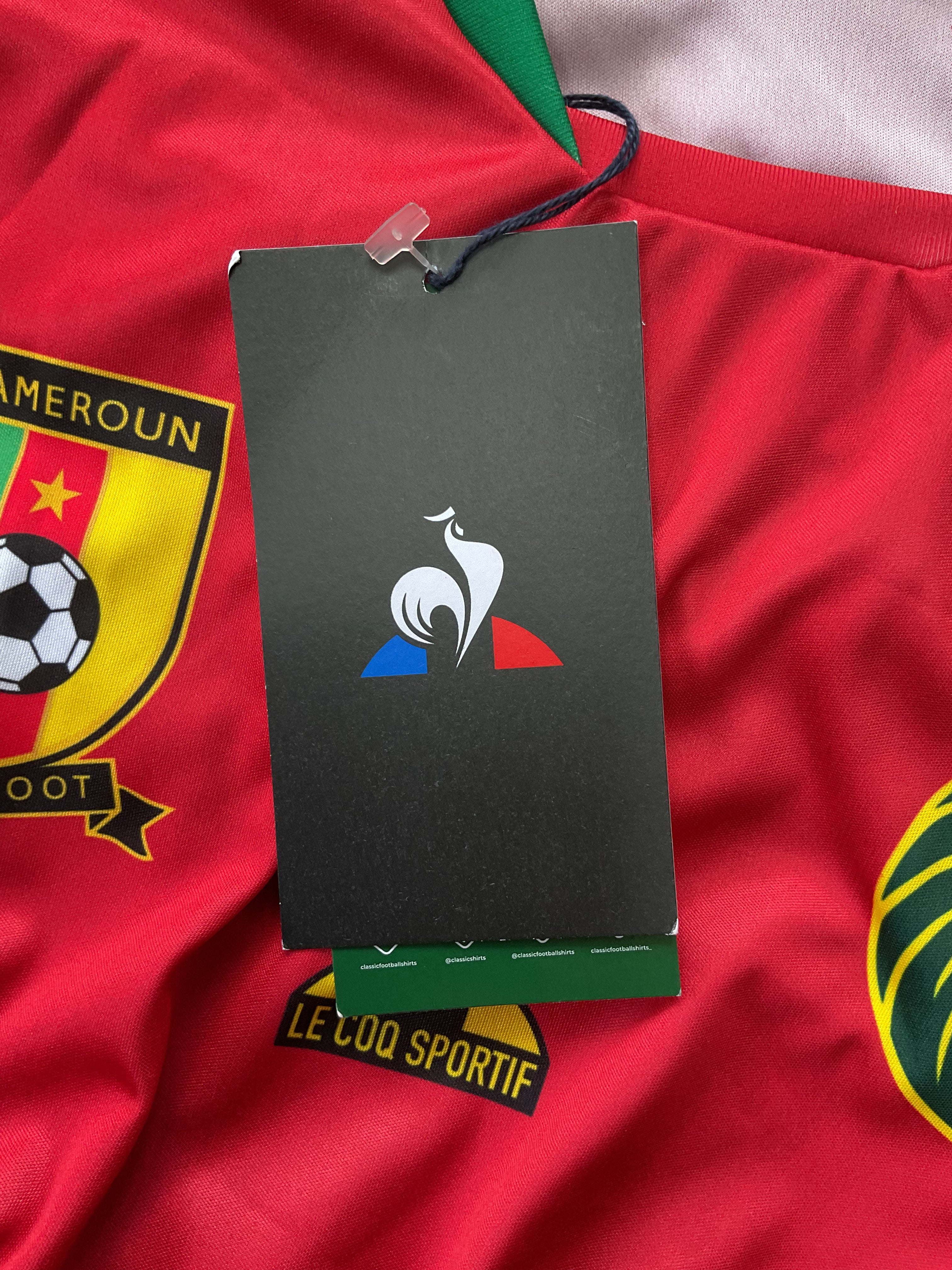 Cameroon Shirt. Brand New With Tags. Size XL.