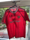 Manchester United Home Shirt. Size Large.