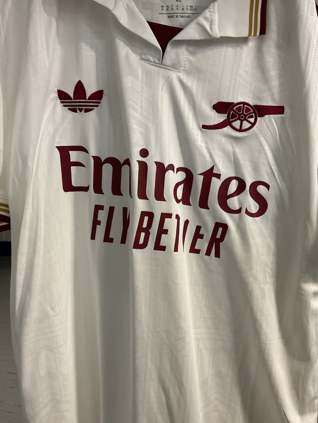 Arsenal Away Shirt 25/26. Eze 10. Size XL.
