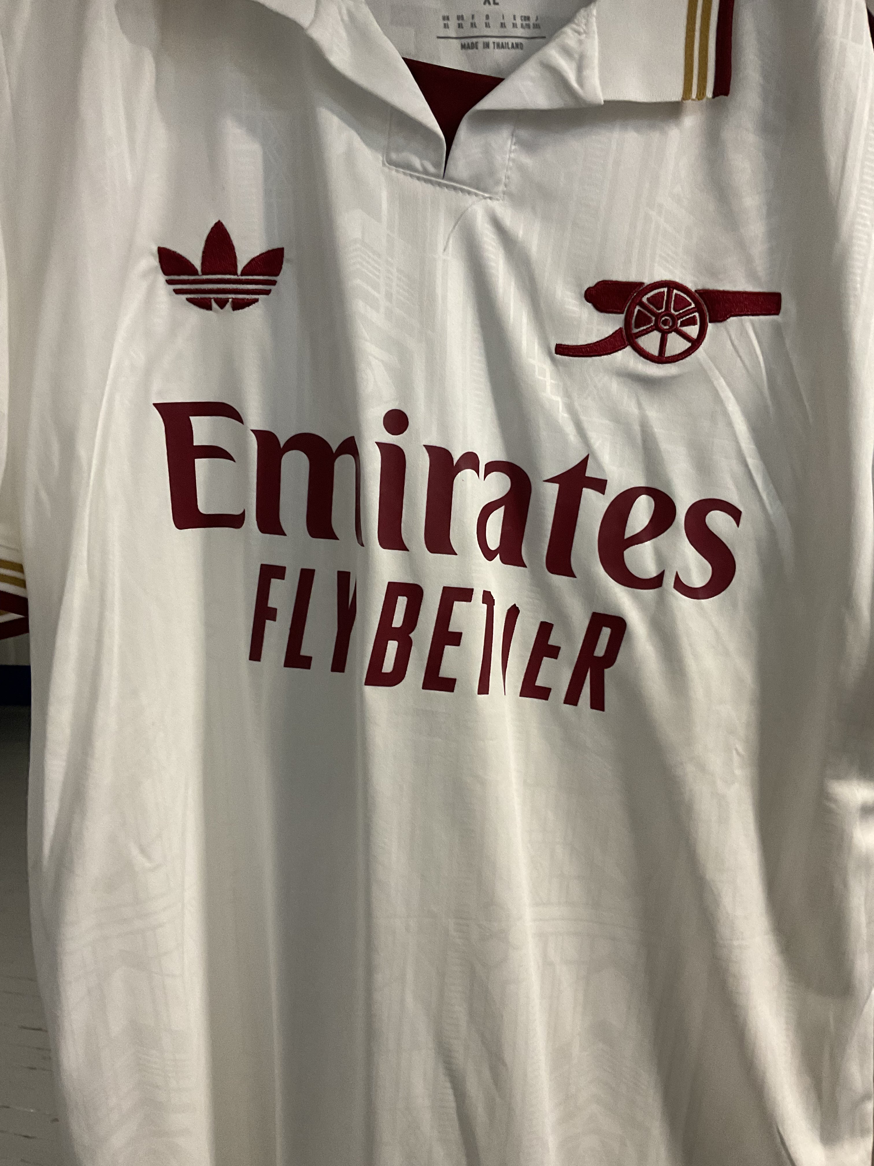 Arsenal Away Shirt 25/26. Eze 10. Size XL.