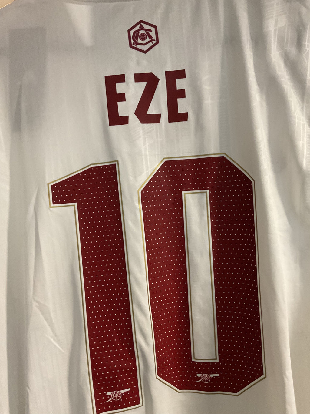 Arsenal Away Shirt 25/26. Eze 10. Size XL.
