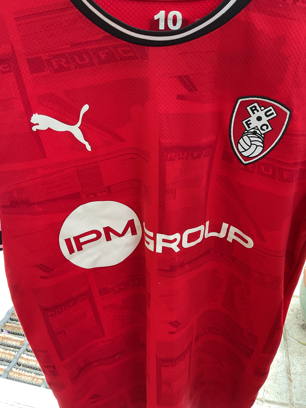 Rotherham United 2022/23 Home Shirt. Size Small.