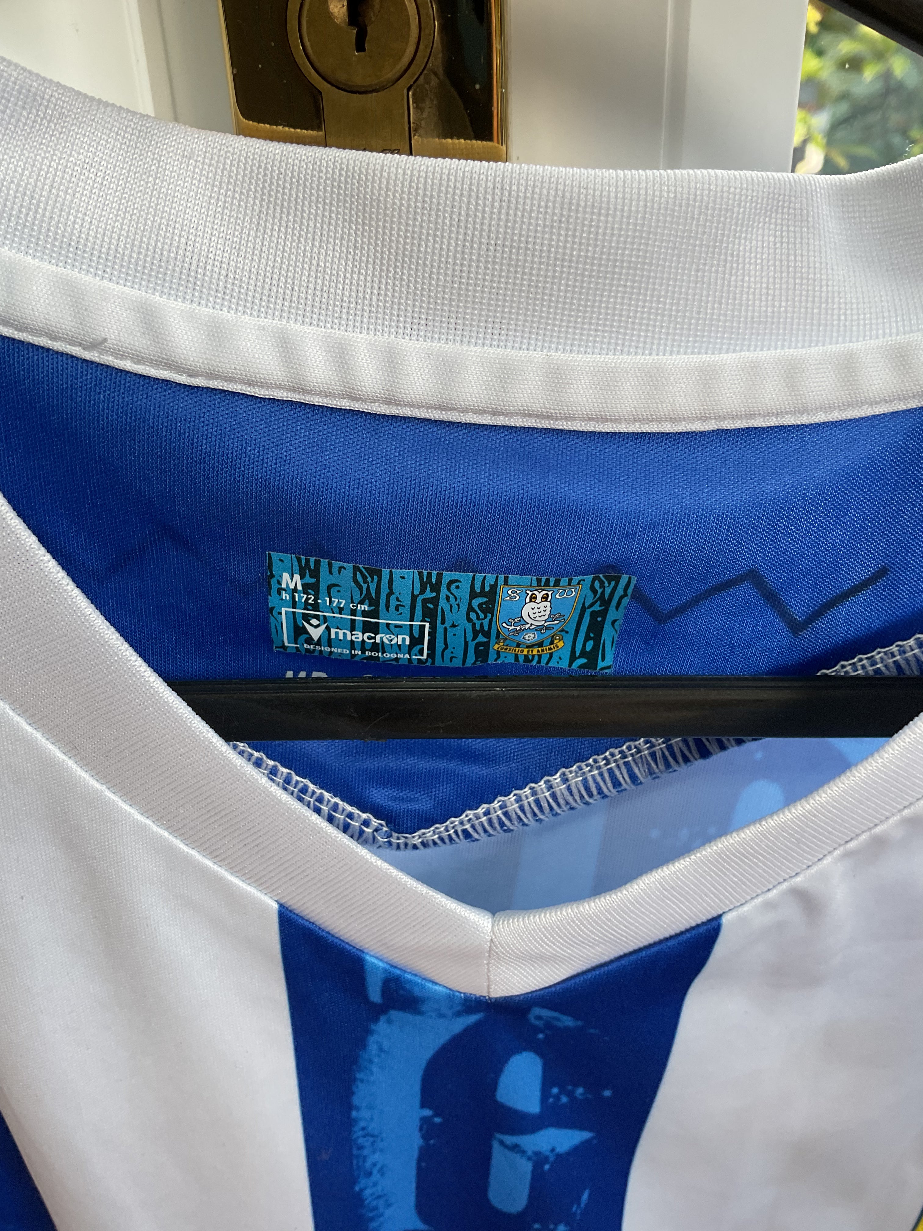 Sheffield Wednesday Home Shirt 2025/26. Bannan 10. Size Medium