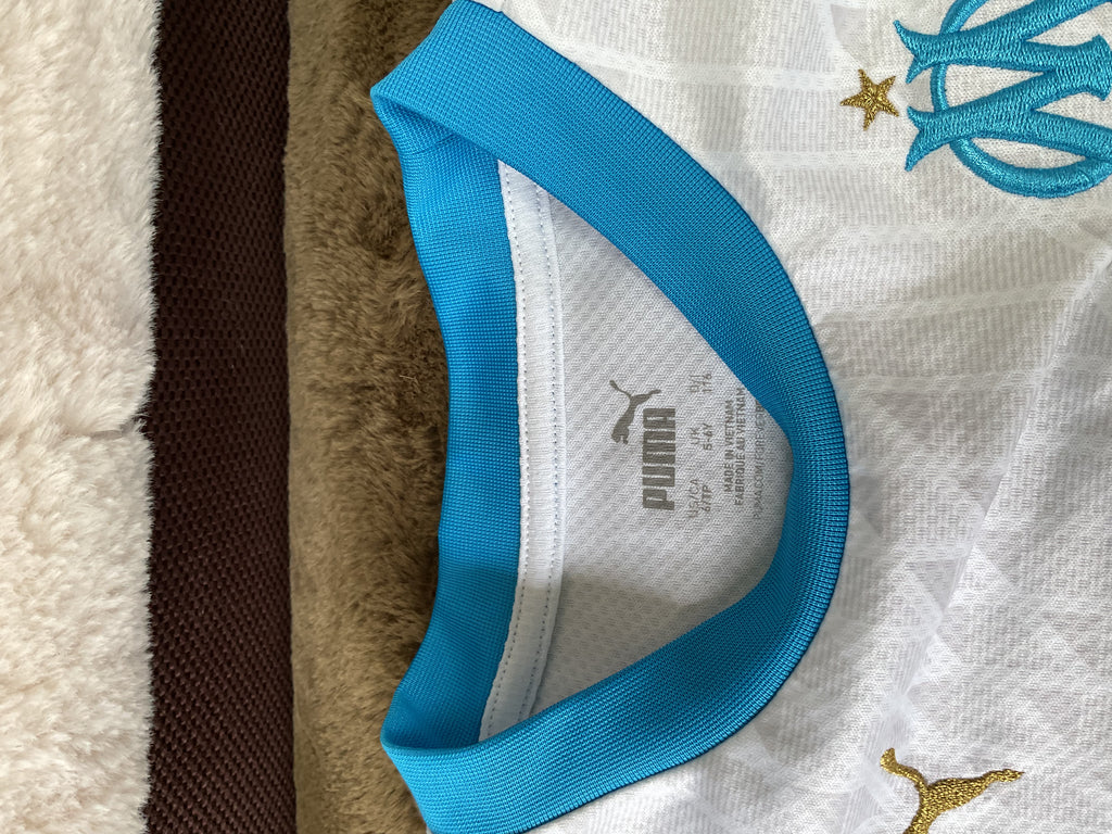 France. Olympic Marseille Away Shirt. Size Kids Age 5-6 Years.