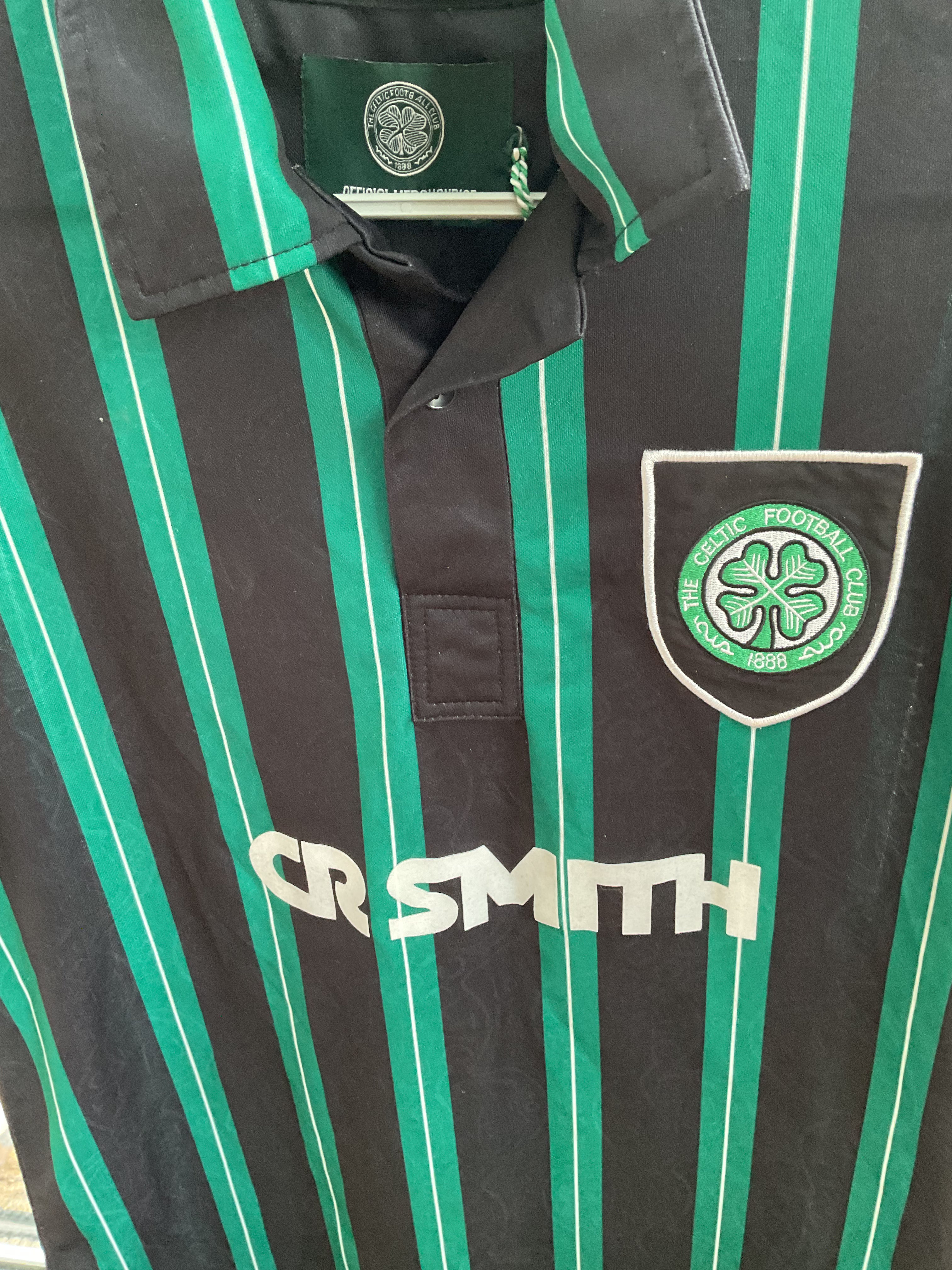Celtic Reproduction 93/94 Away Shirt. Size Large.