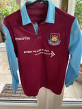 West Ham United Moore 6 Home Shirt. Size Kids Age 10/11 Years.