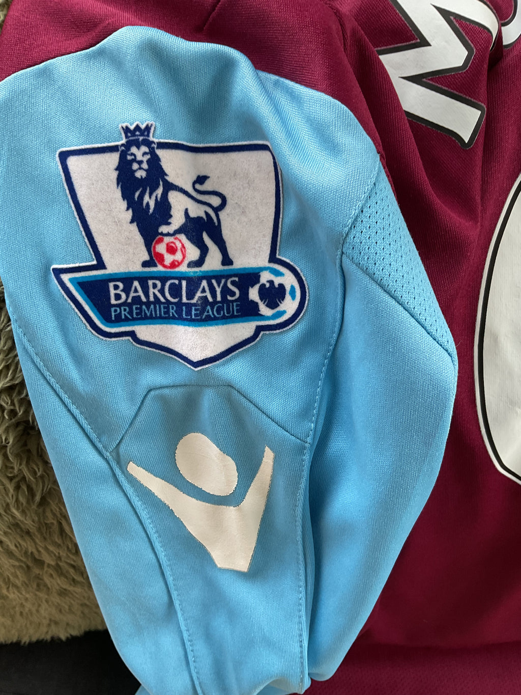 West Ham United Moore 6 Home Shirt. Size Kids Age 10/11 Years.