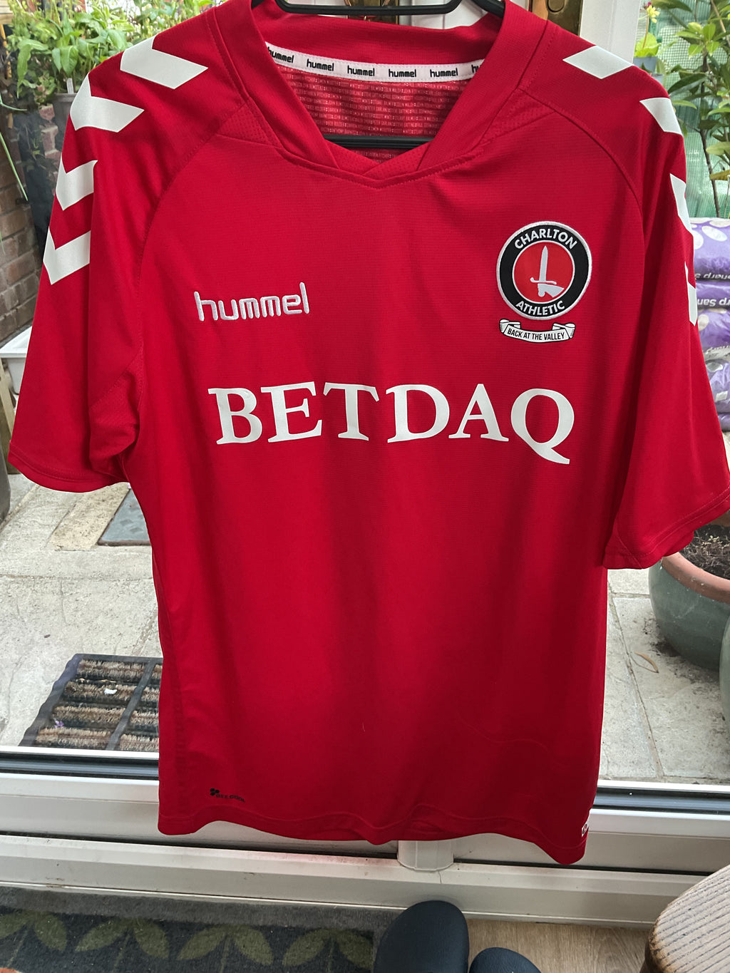 Charlton Athletic 2017/18 Back to the Valley Home Shirt. Size Large.