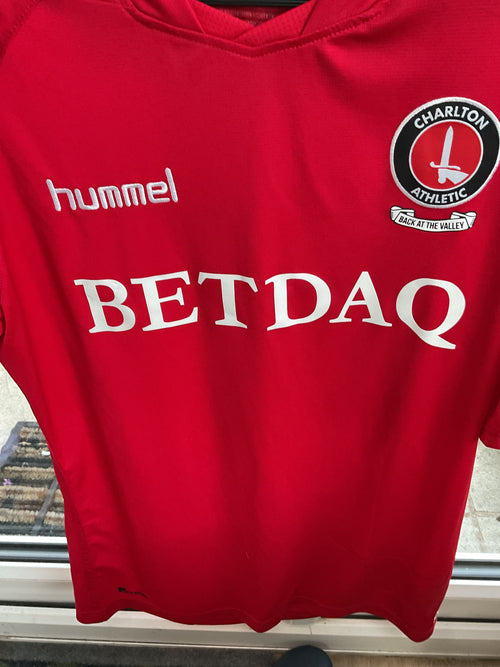 Charlton Athletic 2017/18 Back to the Valley Home Shirt. Size Large.