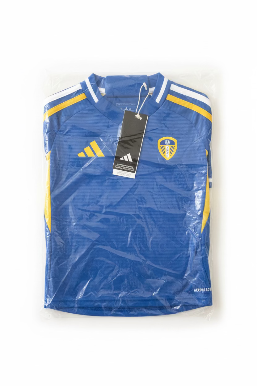 Leeds United Kids Away Kit 25/26. Brand New With Tags. Various Sizes 6/9 months to 5/6 Years