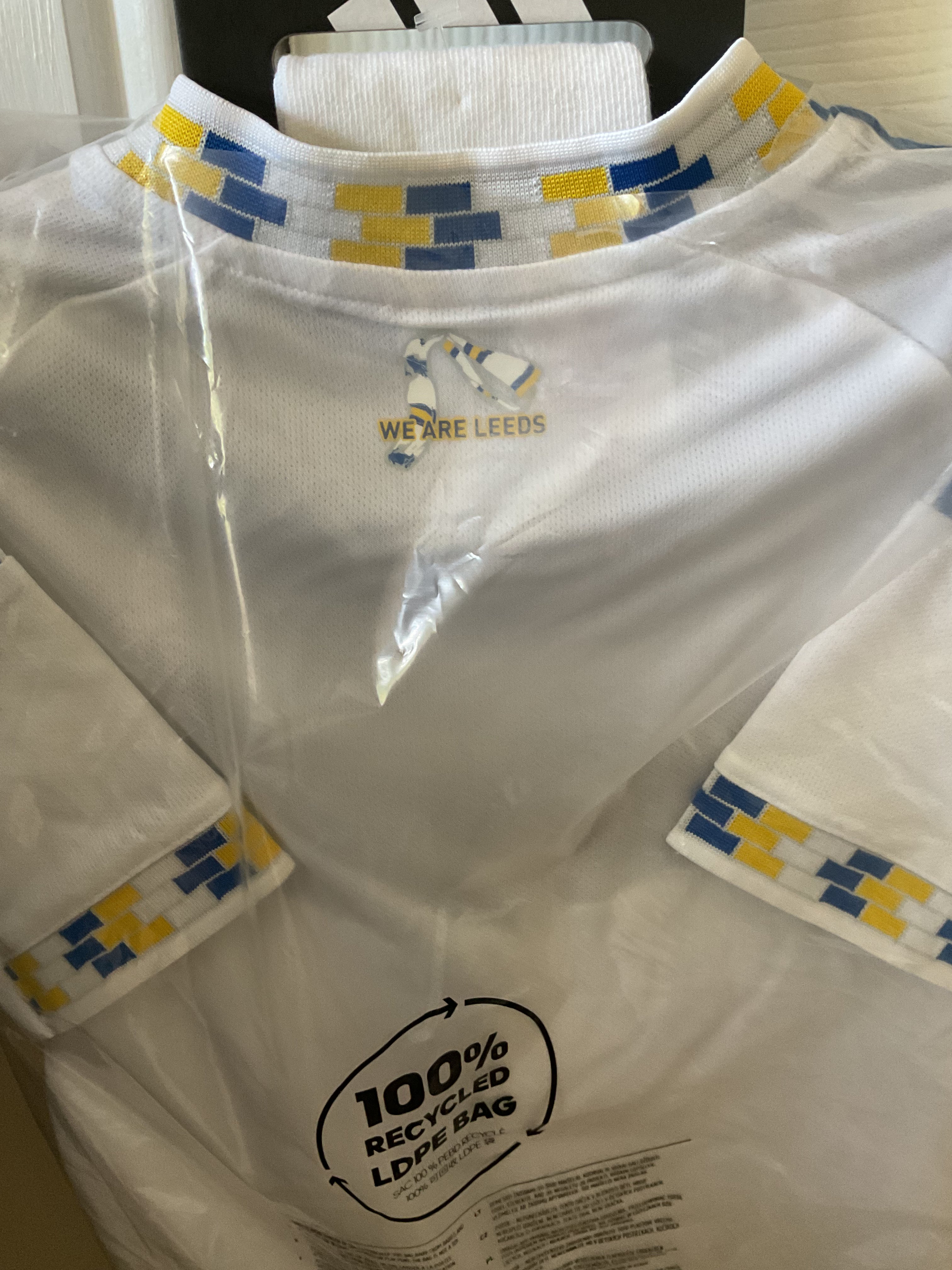 Leeds United Home Kit 25/26. Kids Sizes 6/9 Months to 5/6 Years. Brand New With Tags.